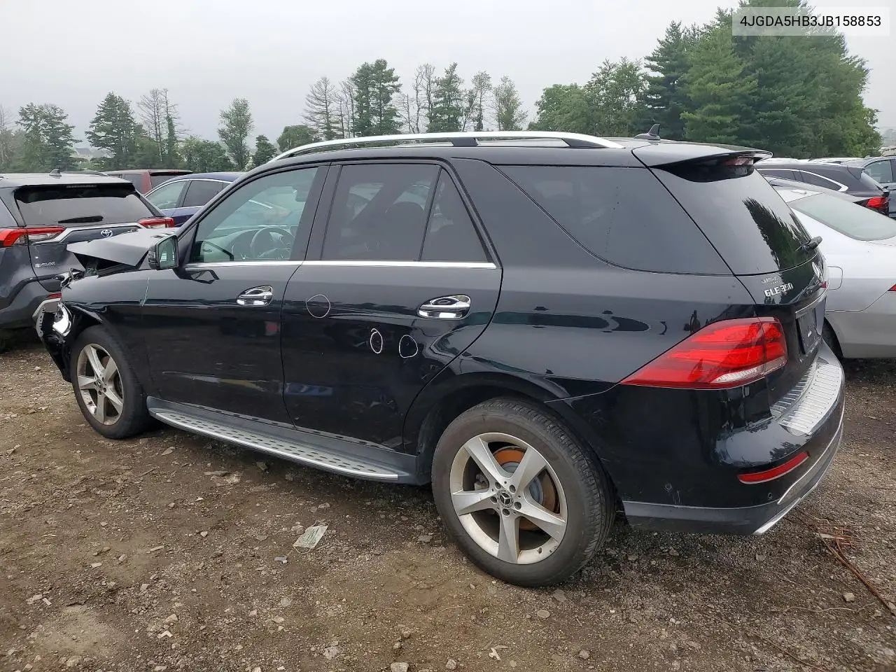 2018 Mercedes-Benz Gle 350 4Matic VIN: 4JGDA5HB3JB158853 Lot: 59871086