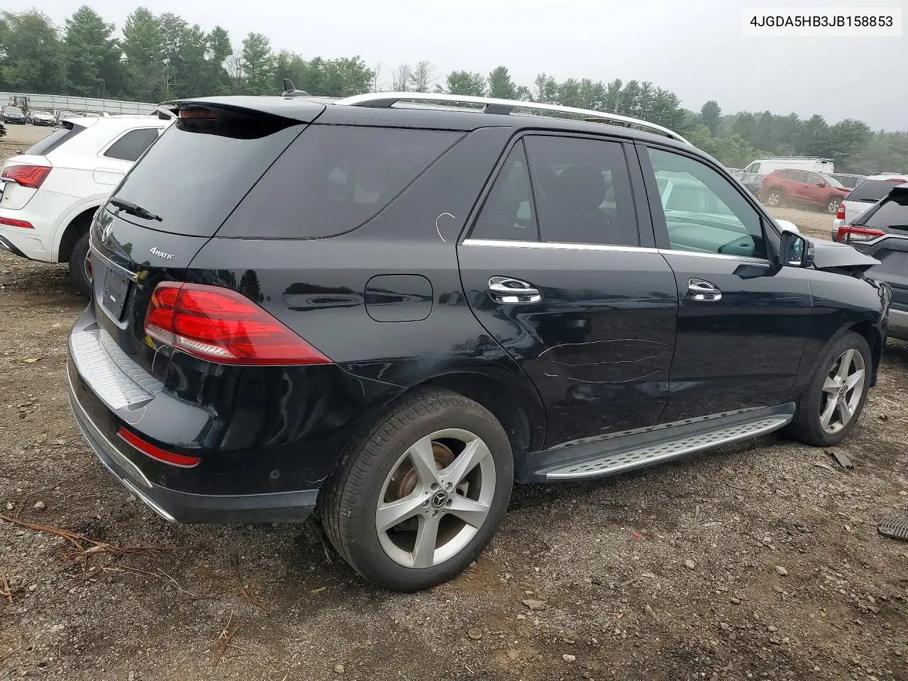 2018 Mercedes-Benz Gle 350 4Matic VIN: 4JGDA5HB3JB158853 Lot: 59871086