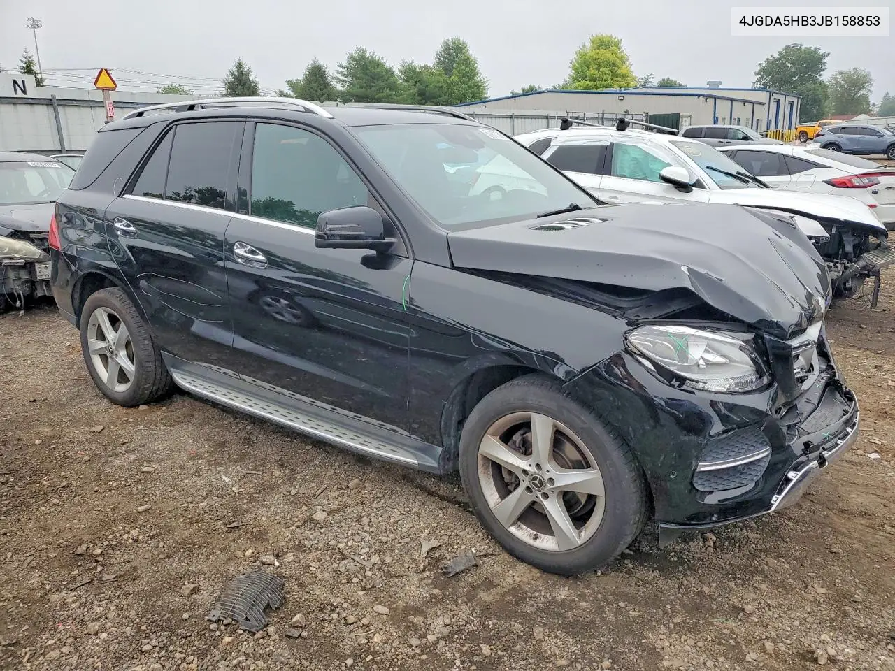 2018 Mercedes-Benz Gle 350 4Matic VIN: 4JGDA5HB3JB158853 Lot: 59871086