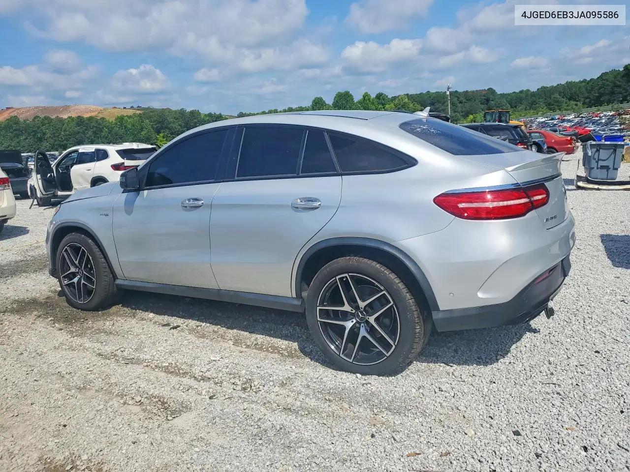 2018 Mercedes-Benz Gle Coupe 43 Amg VIN: 4JGED6EB3JA095586 Lot: 59915206