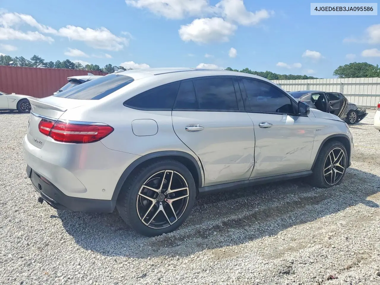 2018 Mercedes-Benz Gle Coupe 43 Amg VIN: 4JGED6EB3JA095586 Lot: 59915206