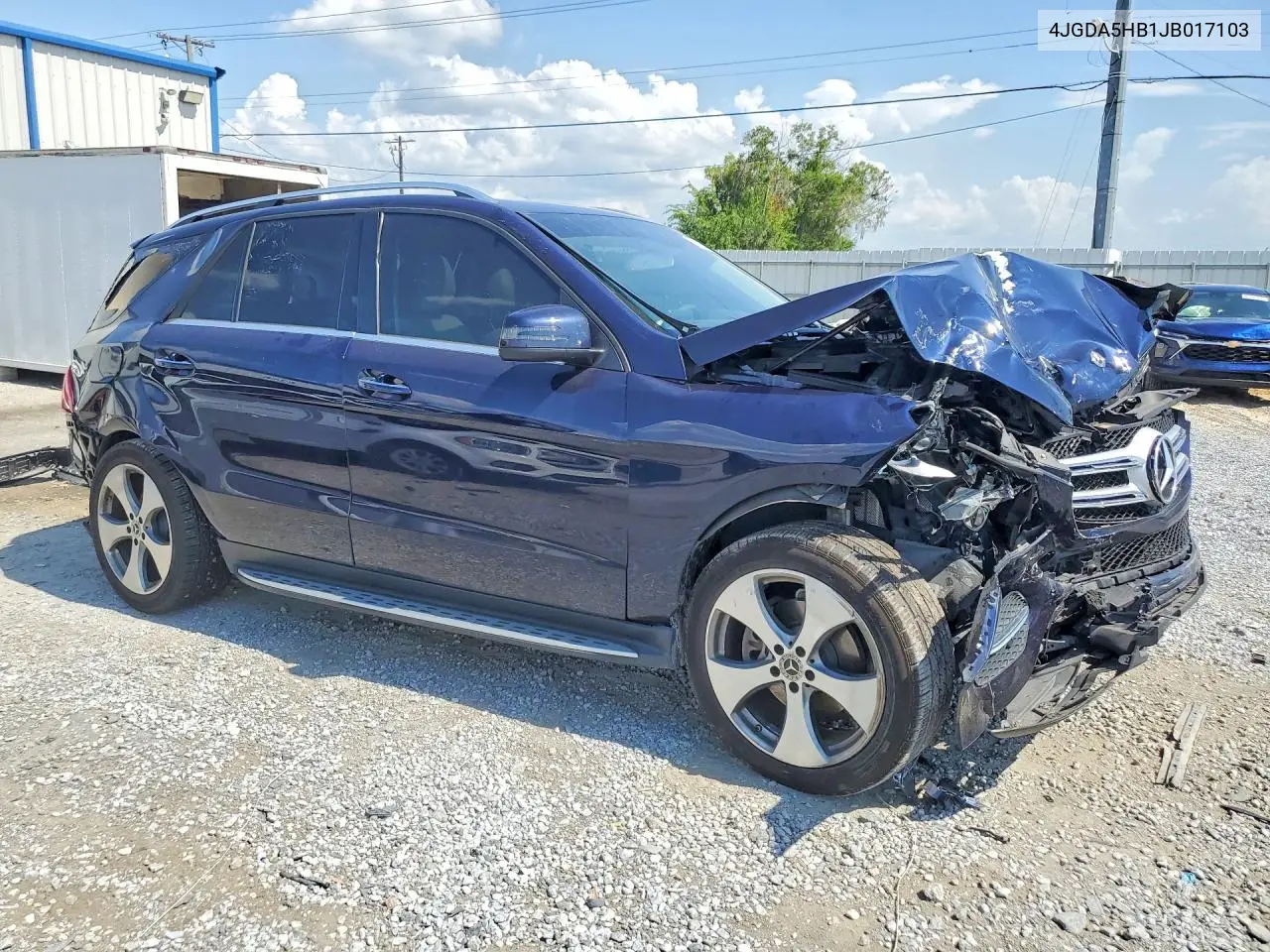 2018 Mercedes-Benz Gle 350 4Matic VIN: 4JGDA5HB1JB017103 Lot: 60267586