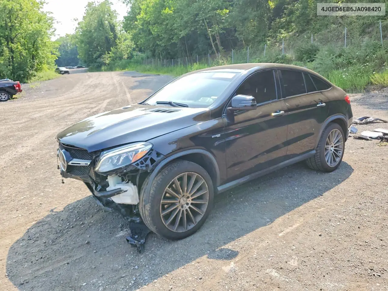 2018 Mercedes-Benz Gle Coupe 43 Amg VIN: 4JGED6EB6JA098420 Lot: 60464776
