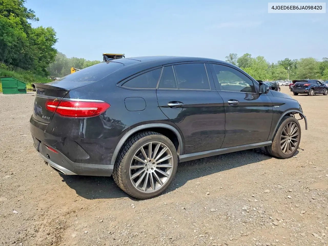 2018 Mercedes-Benz Gle Coupe 43 Amg VIN: 4JGED6EB6JA098420 Lot: 60464776