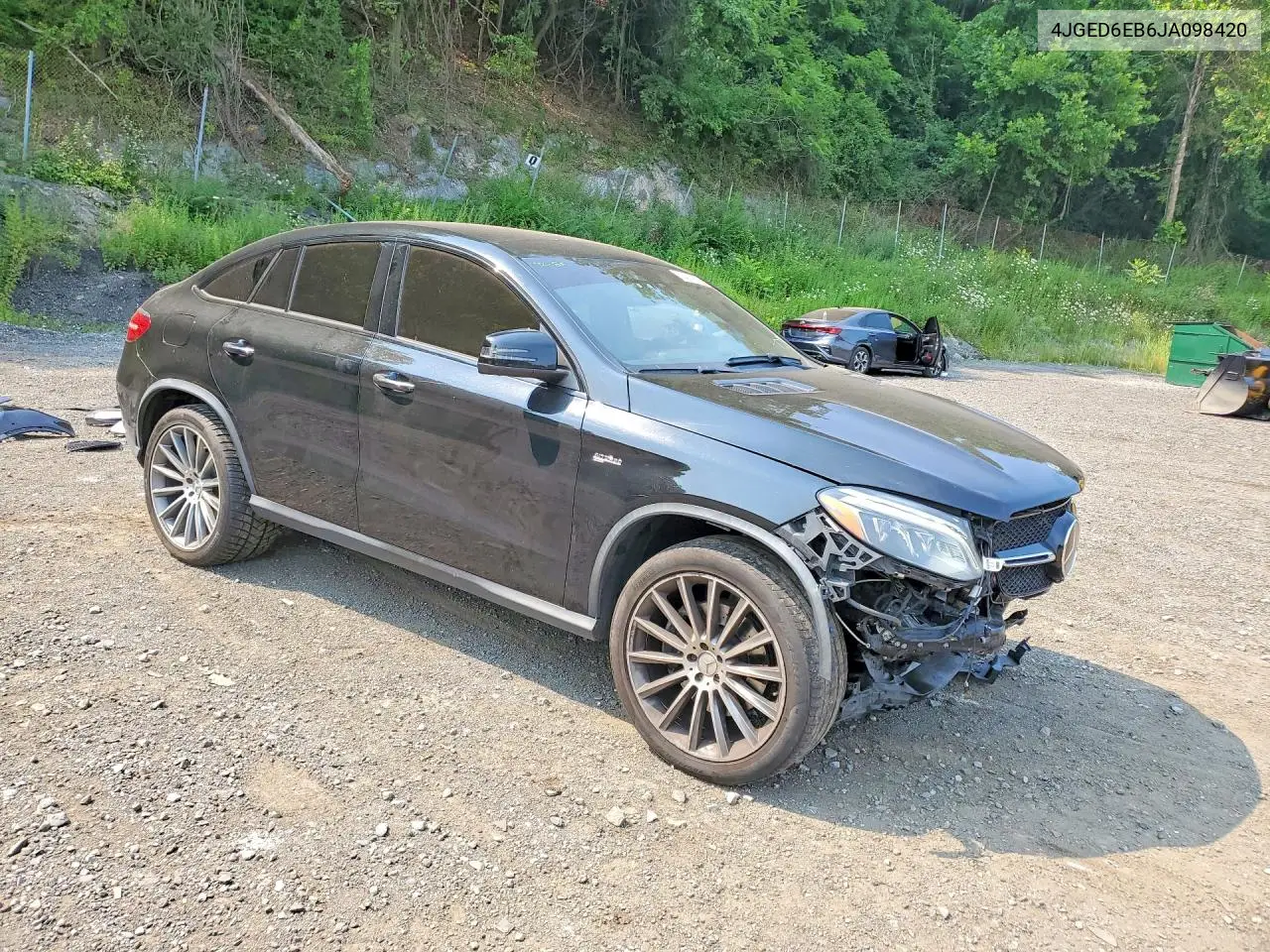 2018 Mercedes-Benz Gle Coupe 43 Amg VIN: 4JGED6EB6JA098420 Lot: 60464776