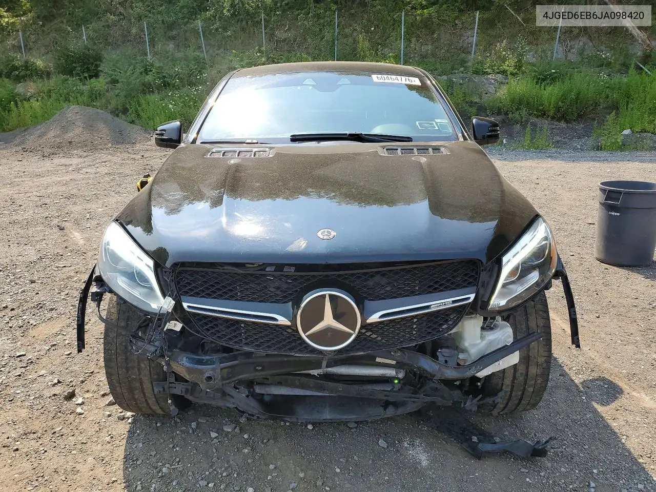 2018 Mercedes-Benz Gle Coupe 43 Amg VIN: 4JGED6EB6JA098420 Lot: 60464776