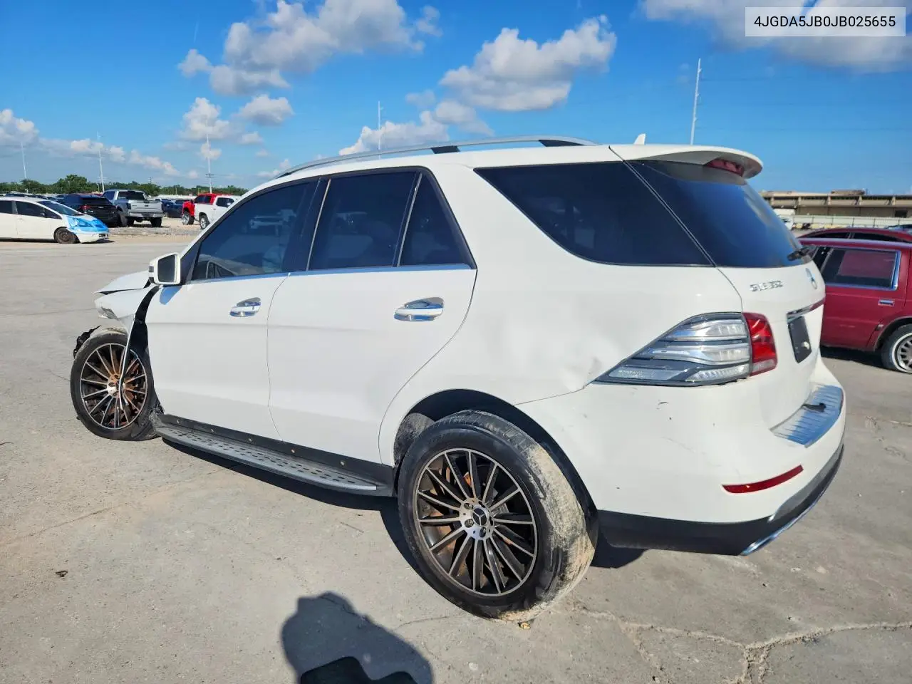 2018 Mercedes-Benz Gle 350 VIN: 4JGDA5JB0JB025655 Lot: 60598346