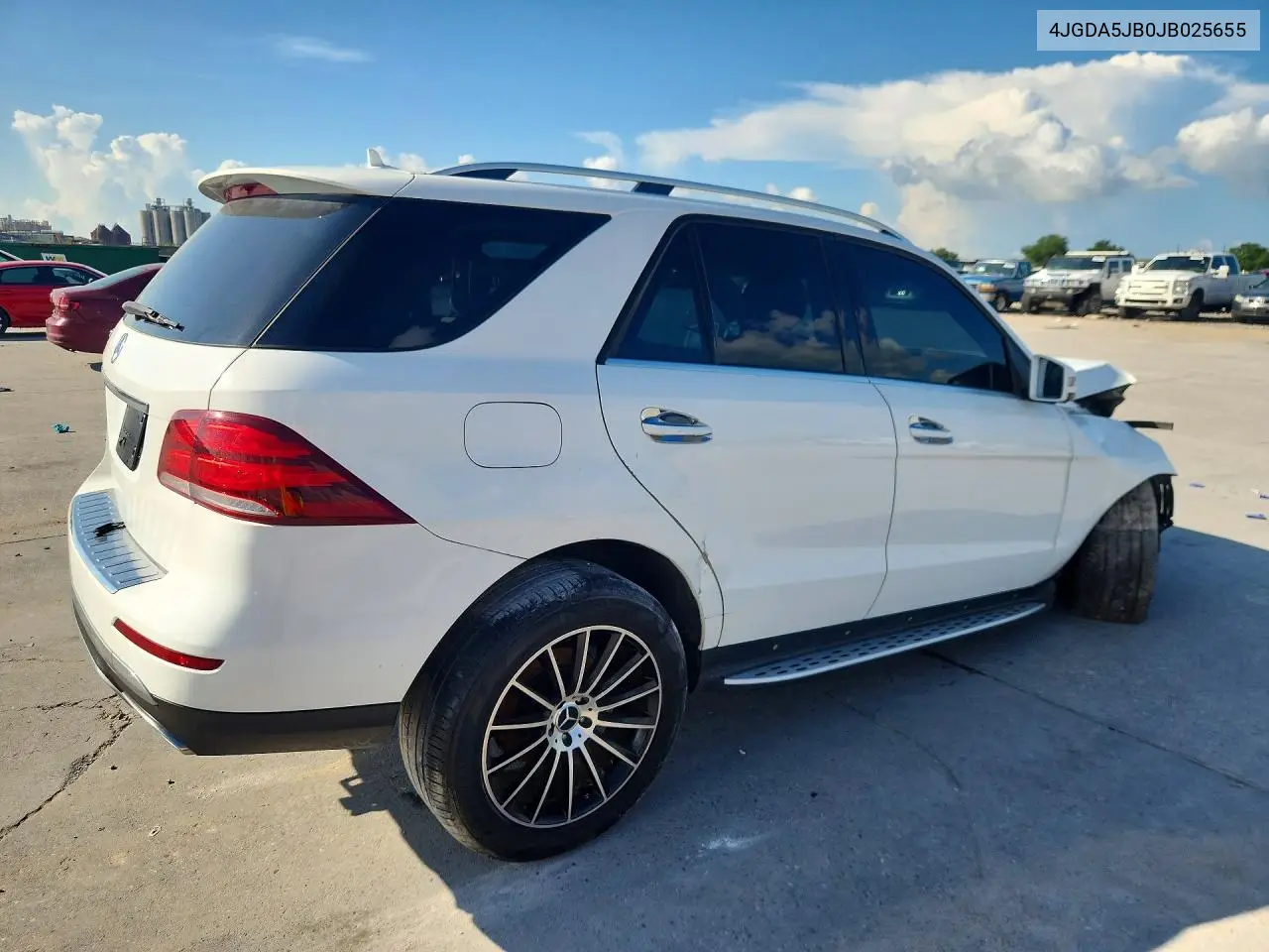 2018 Mercedes-Benz Gle 350 VIN: 4JGDA5JB0JB025655 Lot: 60598346