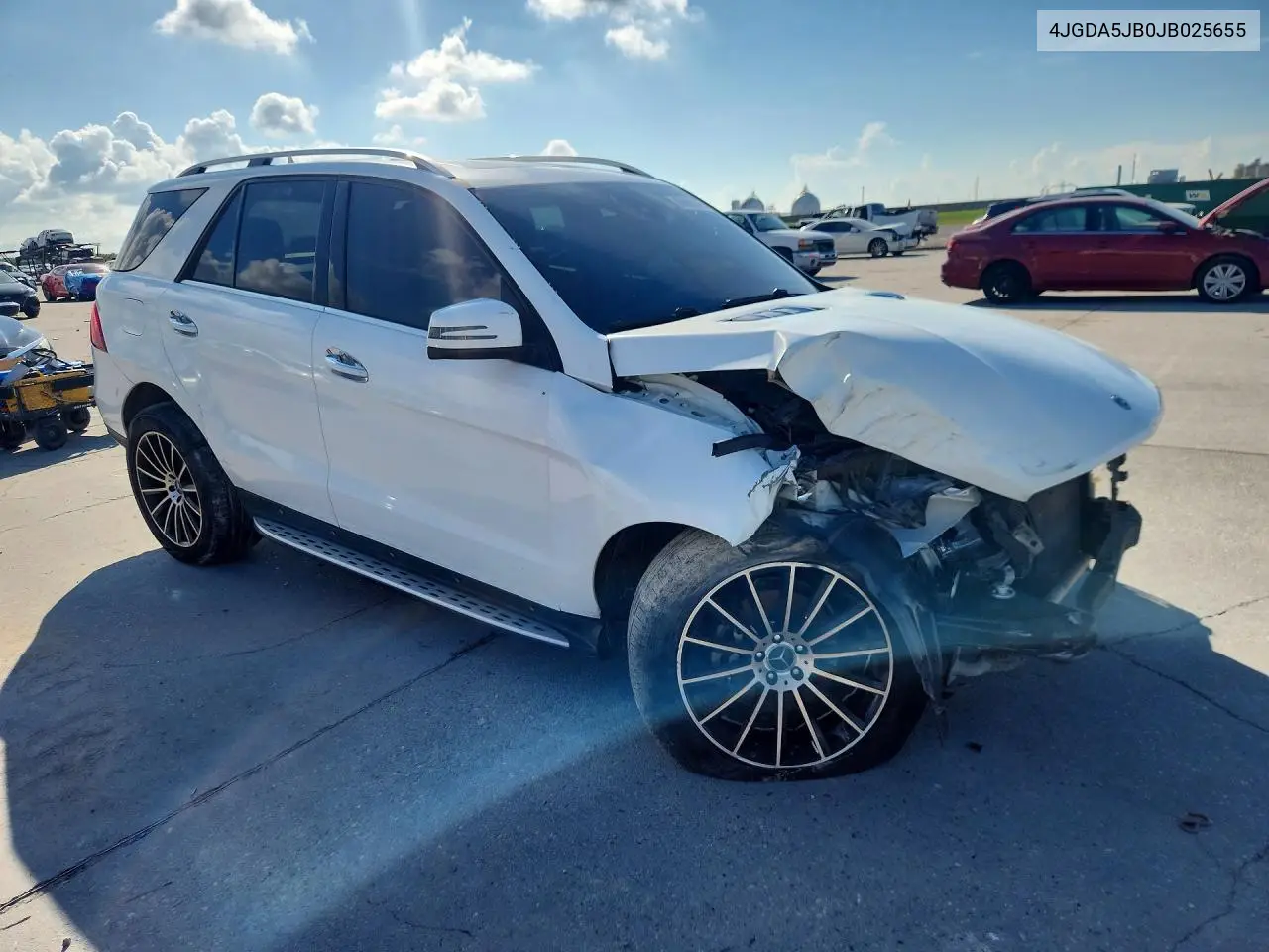 2018 Mercedes-Benz Gle 350 VIN: 4JGDA5JB0JB025655 Lot: 60598346