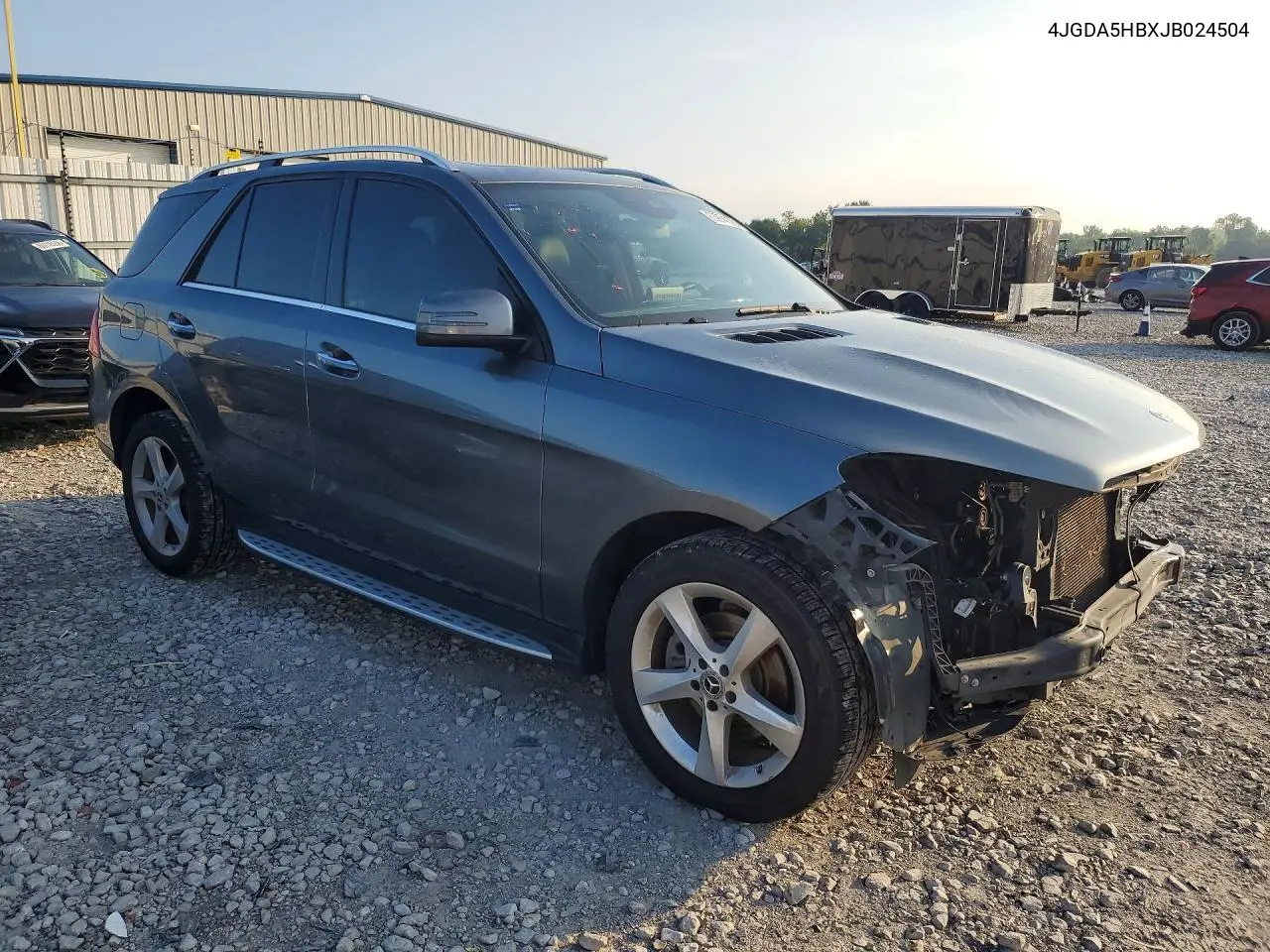 2018 Mercedes-Benz Gle 350 4Matic VIN: 4JGDA5HBXJB024504 Lot: 60974396