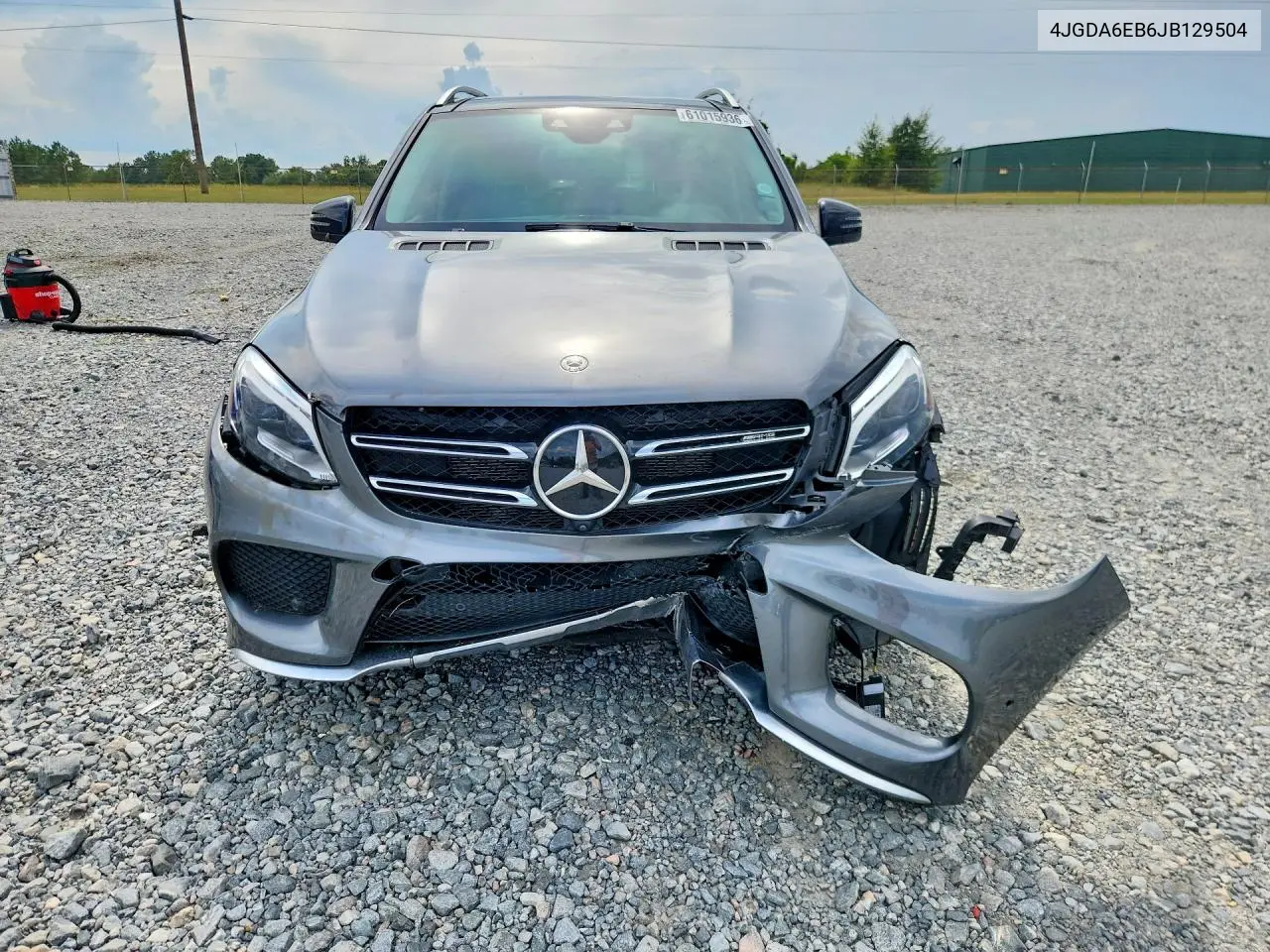 2018 Mercedes-Benz Gle 43 Amg VIN: 4JGDA6EB6JB129504 Lot: 61015936
