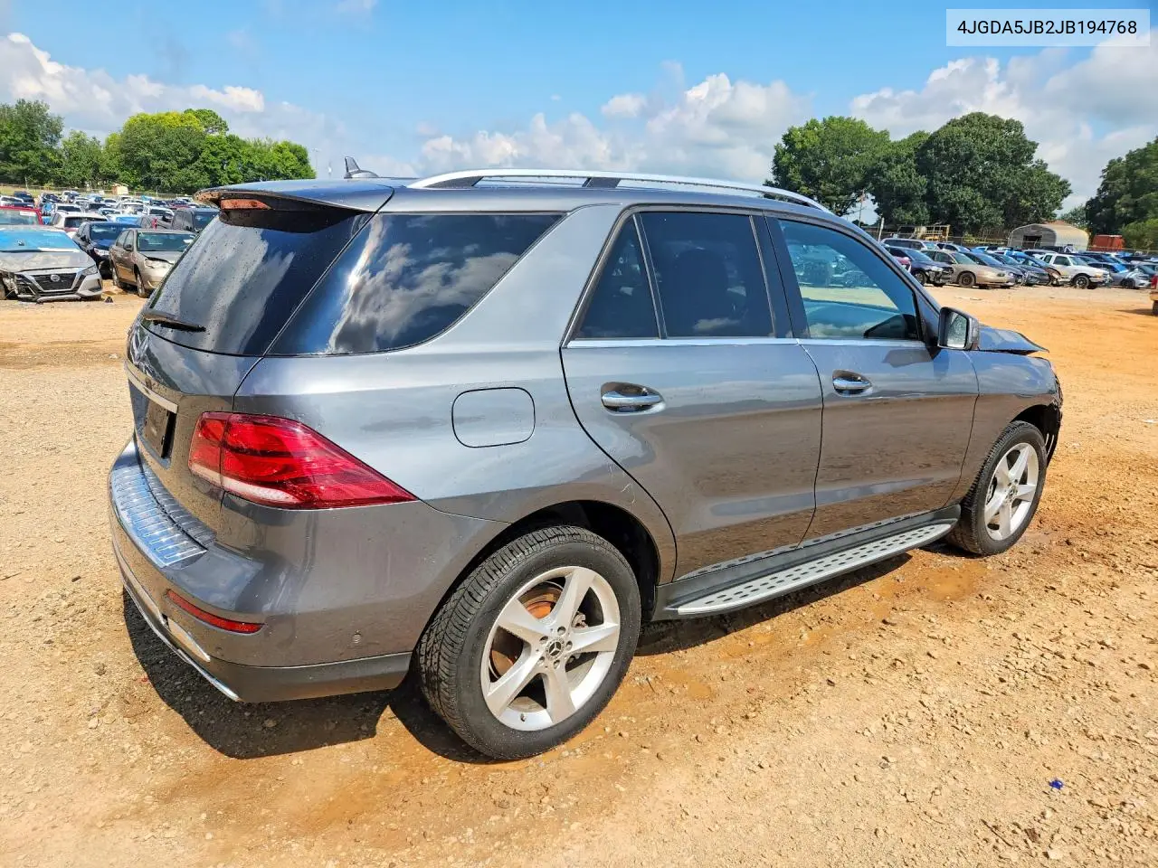 2018 Mercedes-Benz Gle 350 VIN: 4JGDA5JB2JB194768 Lot: 61134966