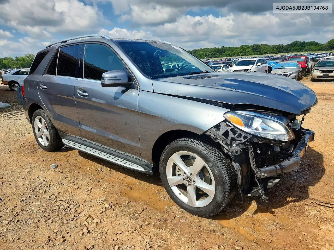 2018 Mercedes-Benz Gle 350 VIN: 4JGDA5JB2JB194768 Lot: 61134966