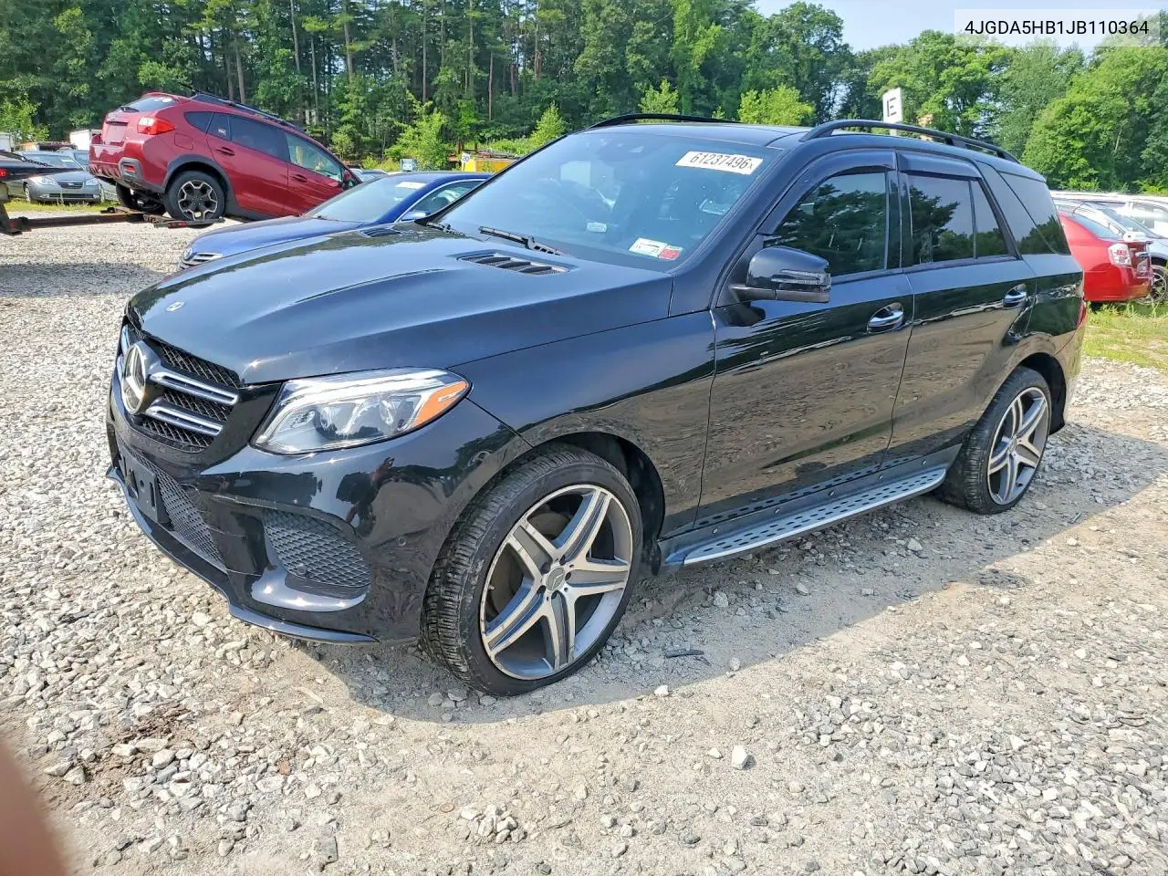 2018 Mercedes-Benz Gle 350 4Matic VIN: 4JGDA5HB1JB110364 Lot: 61237496