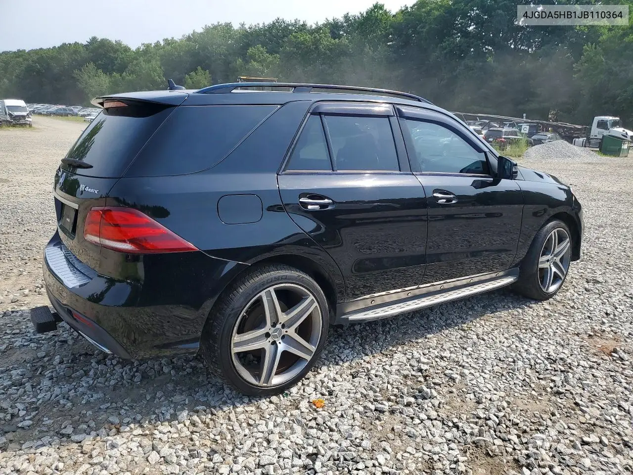 2018 Mercedes-Benz Gle 350 4Matic VIN: 4JGDA5HB1JB110364 Lot: 61237496
