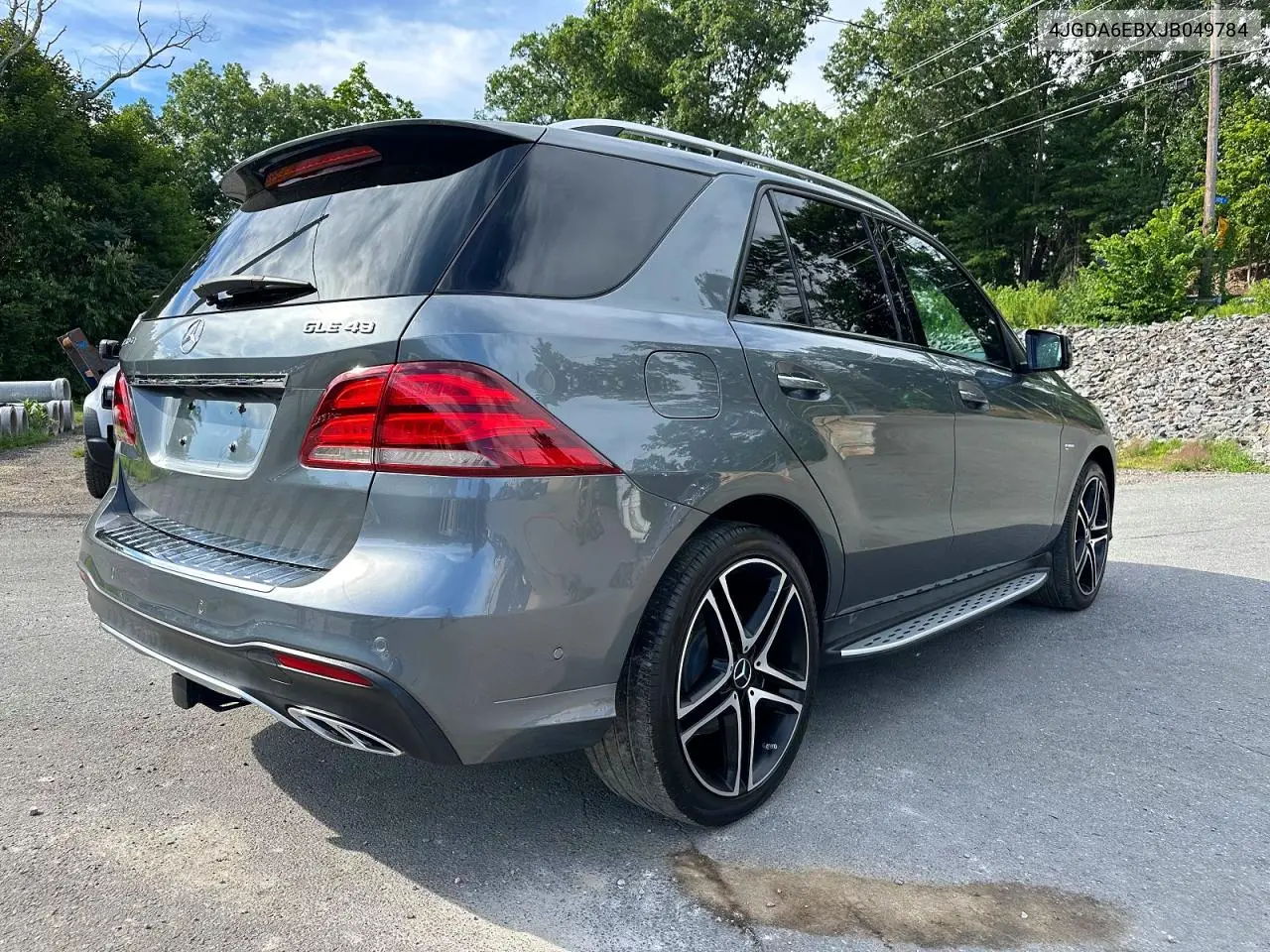 2018 Mercedes-Benz Gle 43 Amg VIN: 4JGDA6EBXJB049784 Lot: 61243226