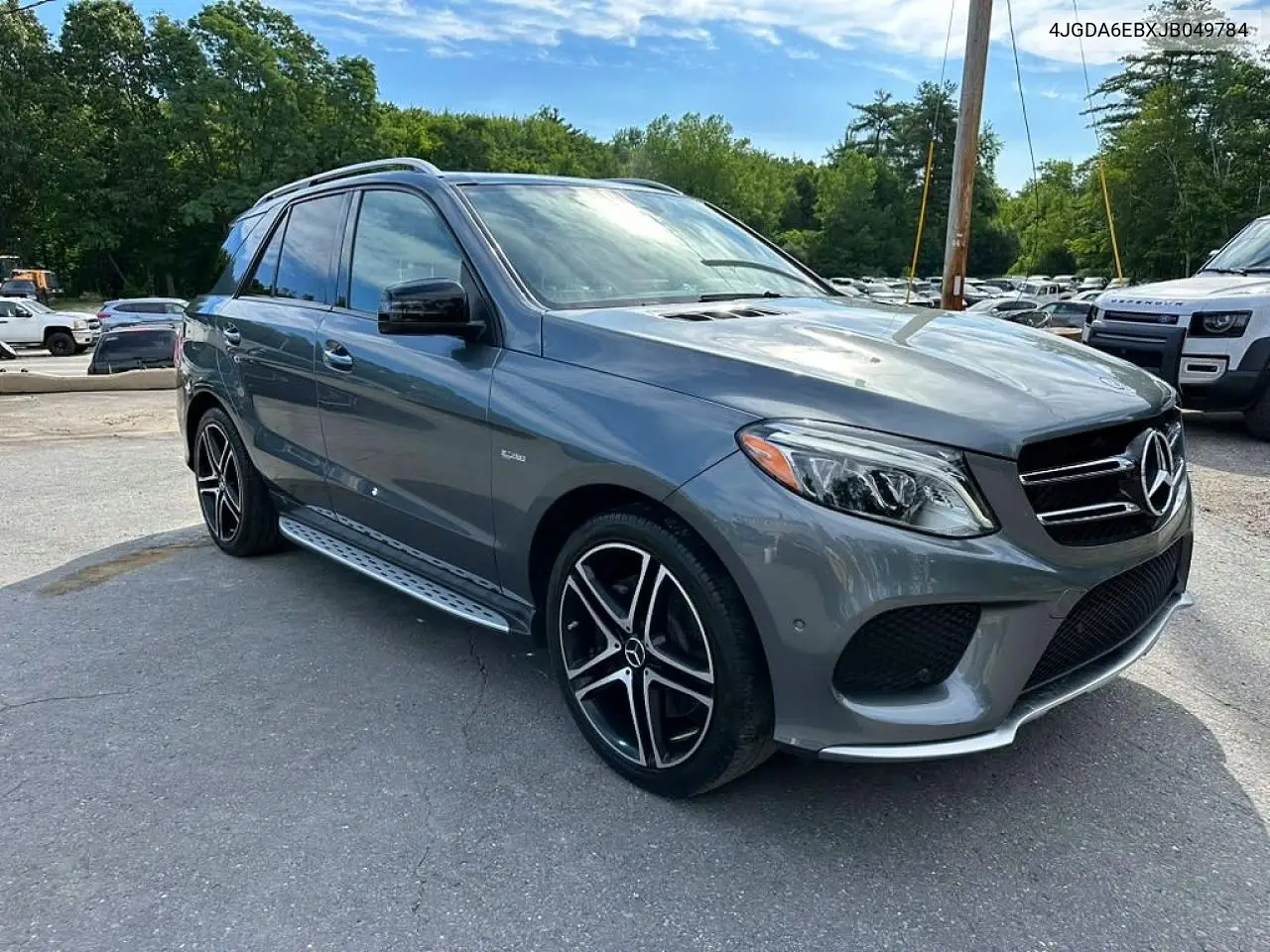 2018 Mercedes-Benz Gle 43 Amg VIN: 4JGDA6EBXJB049784 Lot: 61243226