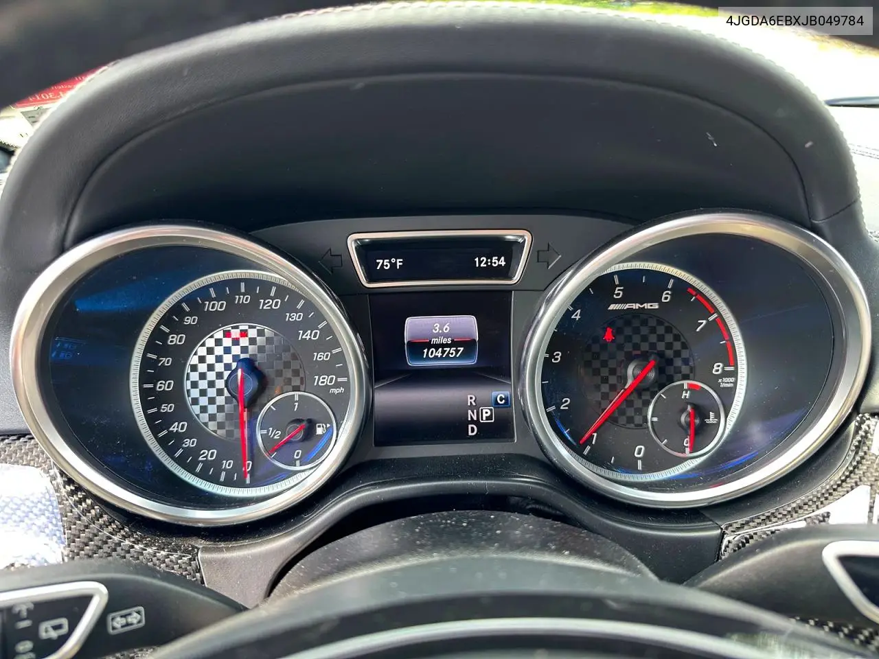 2018 Mercedes-Benz Gle 43 Amg VIN: 4JGDA6EBXJB049784 Lot: 61243226