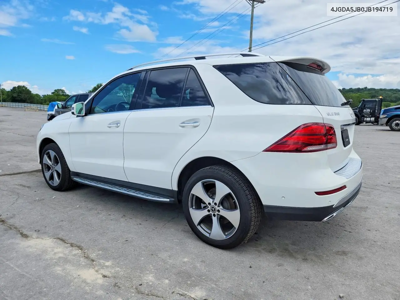 2018 Mercedes-Benz Gle 350 VIN: 4JGDA5JB0JB194719 Lot: 61300026
