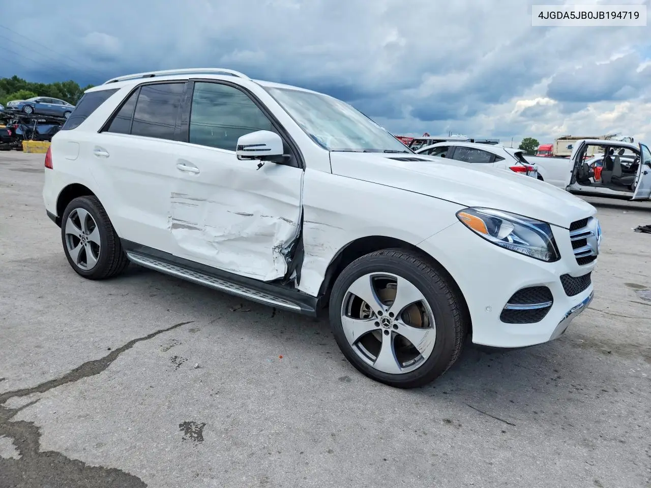 2018 Mercedes-Benz Gle 350 VIN: 4JGDA5JB0JB194719 Lot: 61300026