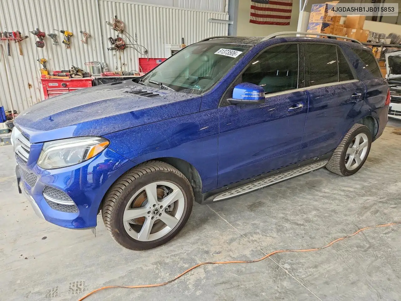 2018 Mercedes-Benz Gle 350 4Matic VIN: 4JGDA5HB1JB015853 Lot: 61373506