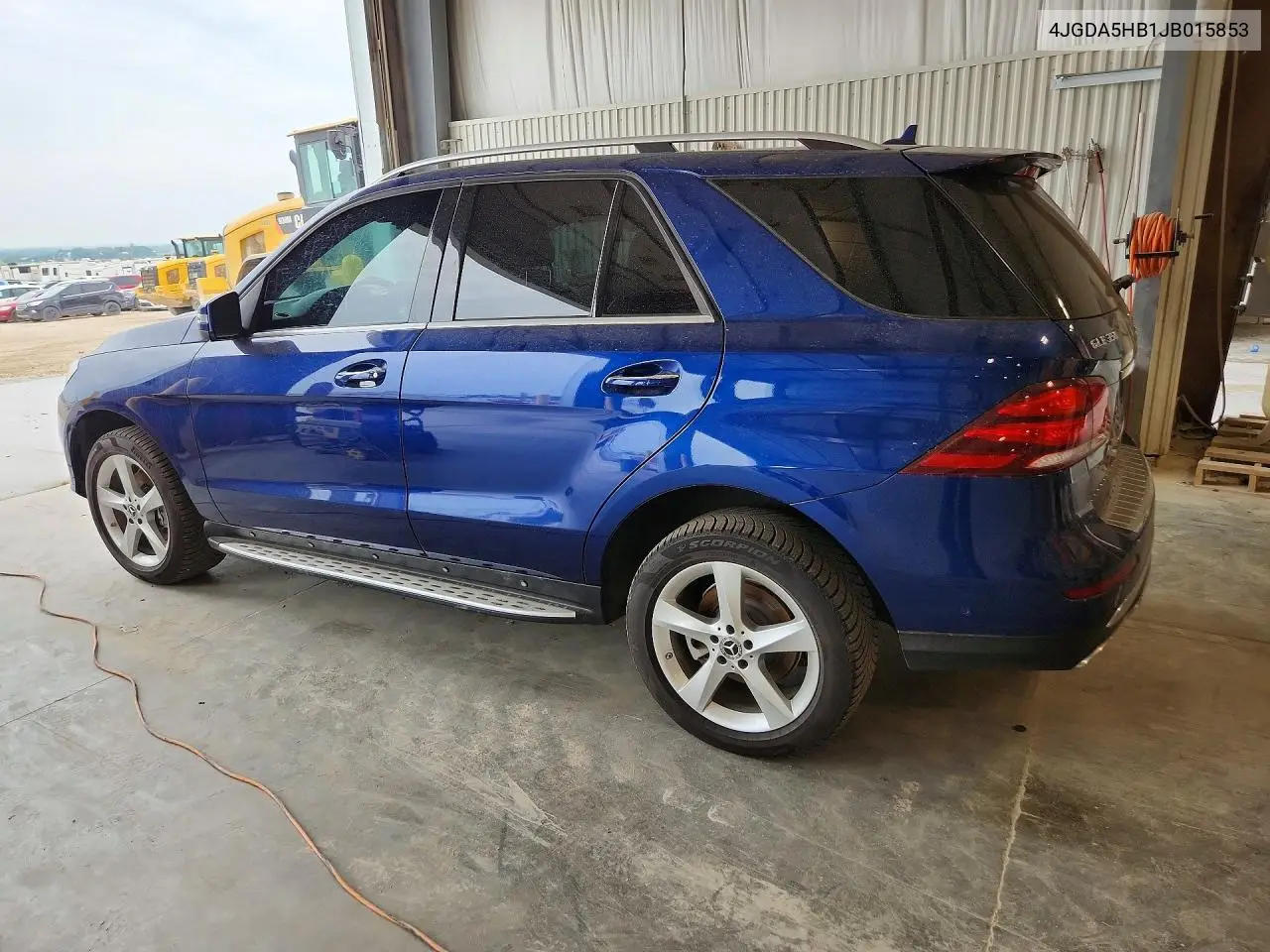 2018 Mercedes-Benz Gle 350 4Matic VIN: 4JGDA5HB1JB015853 Lot: 61373506
