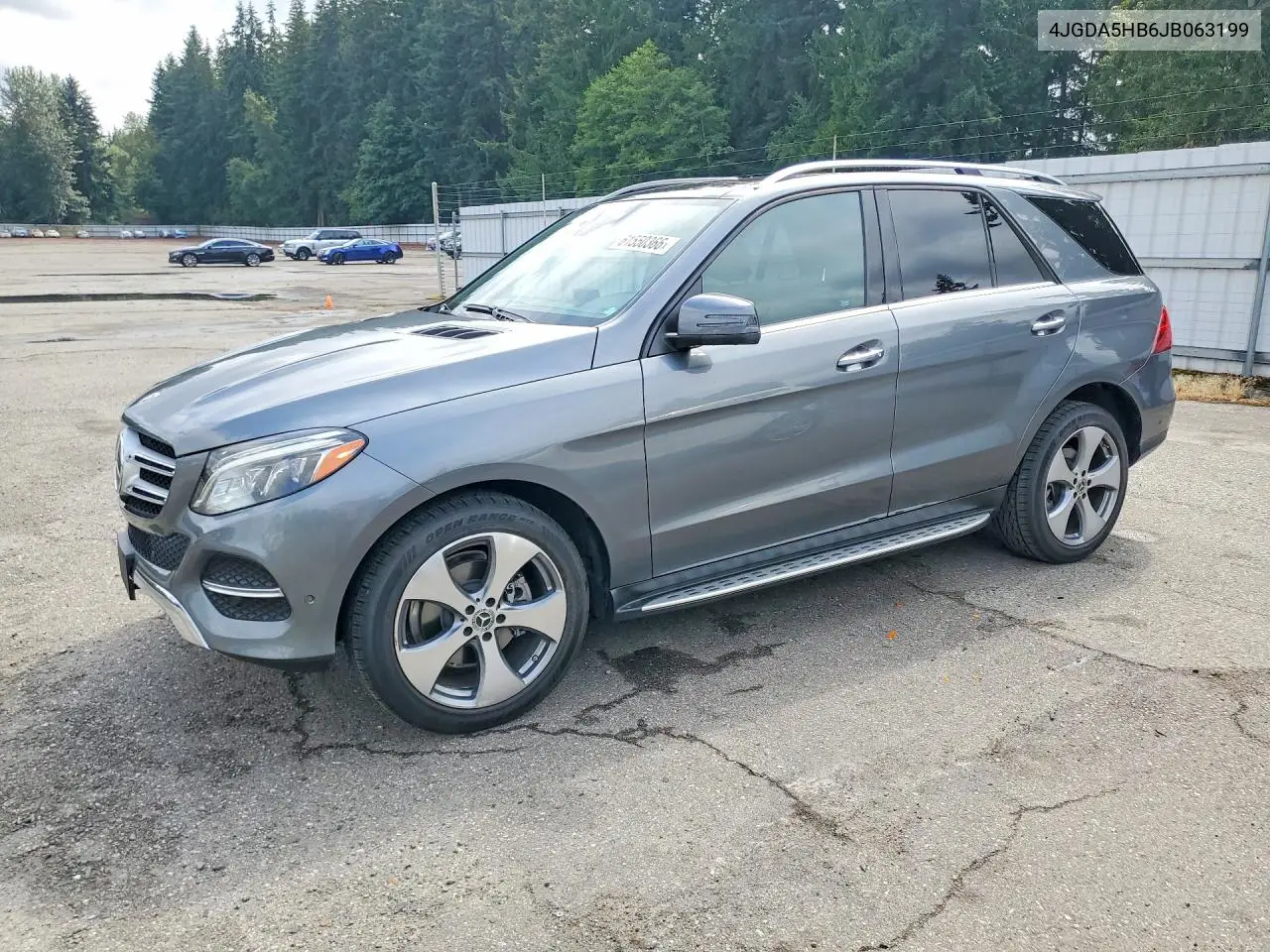 2018 Mercedes-Benz Gle 350 4Matic VIN: 4JGDA5HB6JB063199 Lot: 61550366