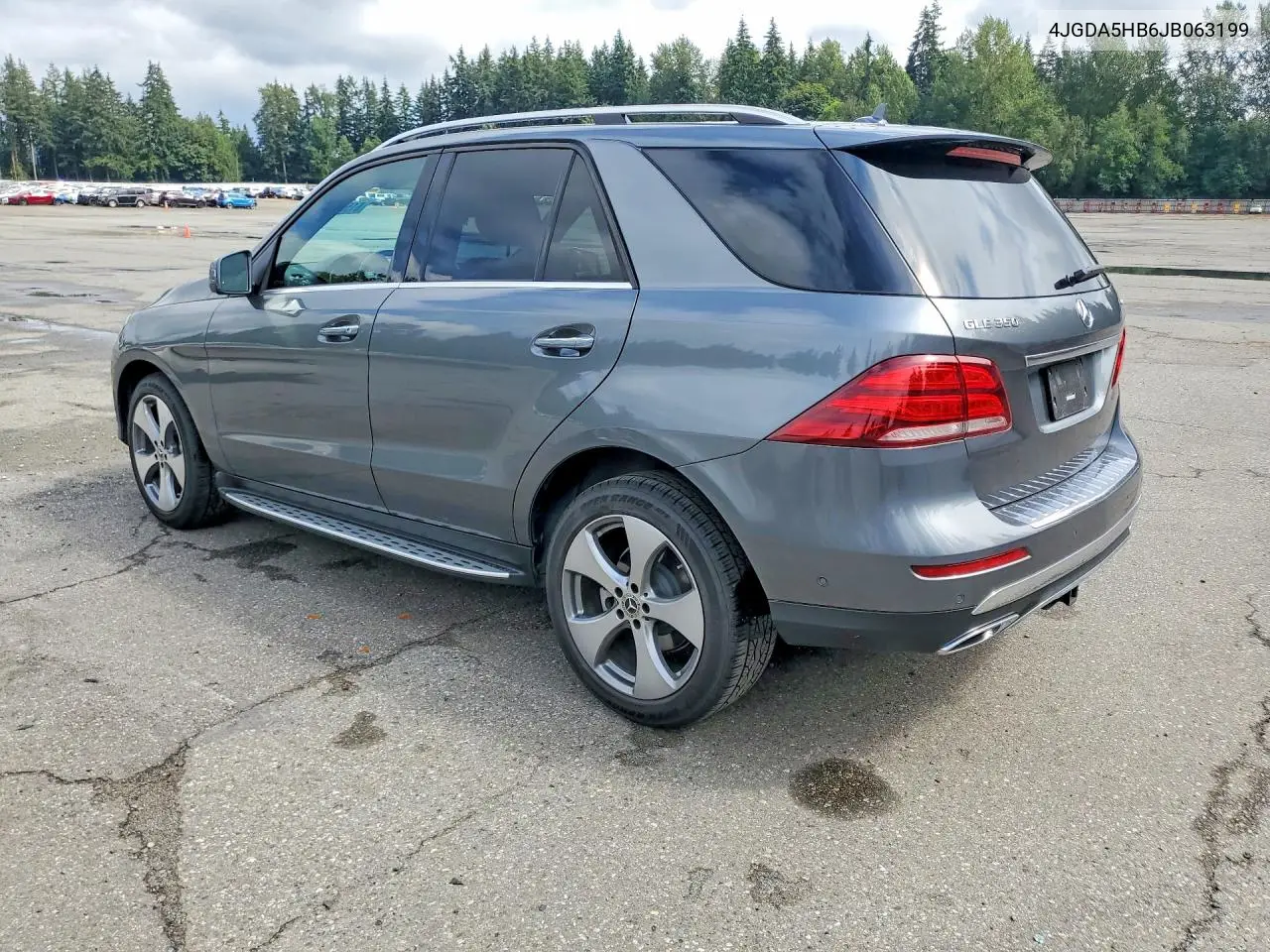 2018 Mercedes-Benz Gle 350 4Matic VIN: 4JGDA5HB6JB063199 Lot: 61550366