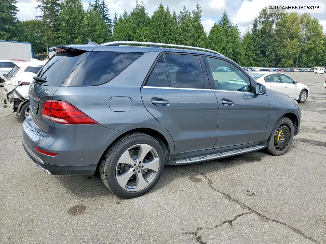 2018 Mercedes-Benz Gle 350 4Matic VIN: 4JGDA5HB6JB063199 Lot: 61550366