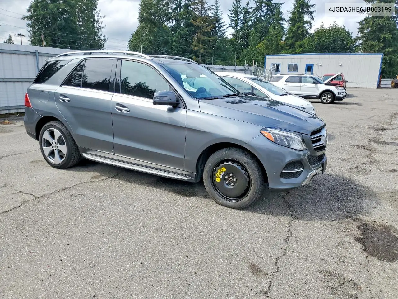 2018 Mercedes-Benz Gle 350 4Matic VIN: 4JGDA5HB6JB063199 Lot: 61550366