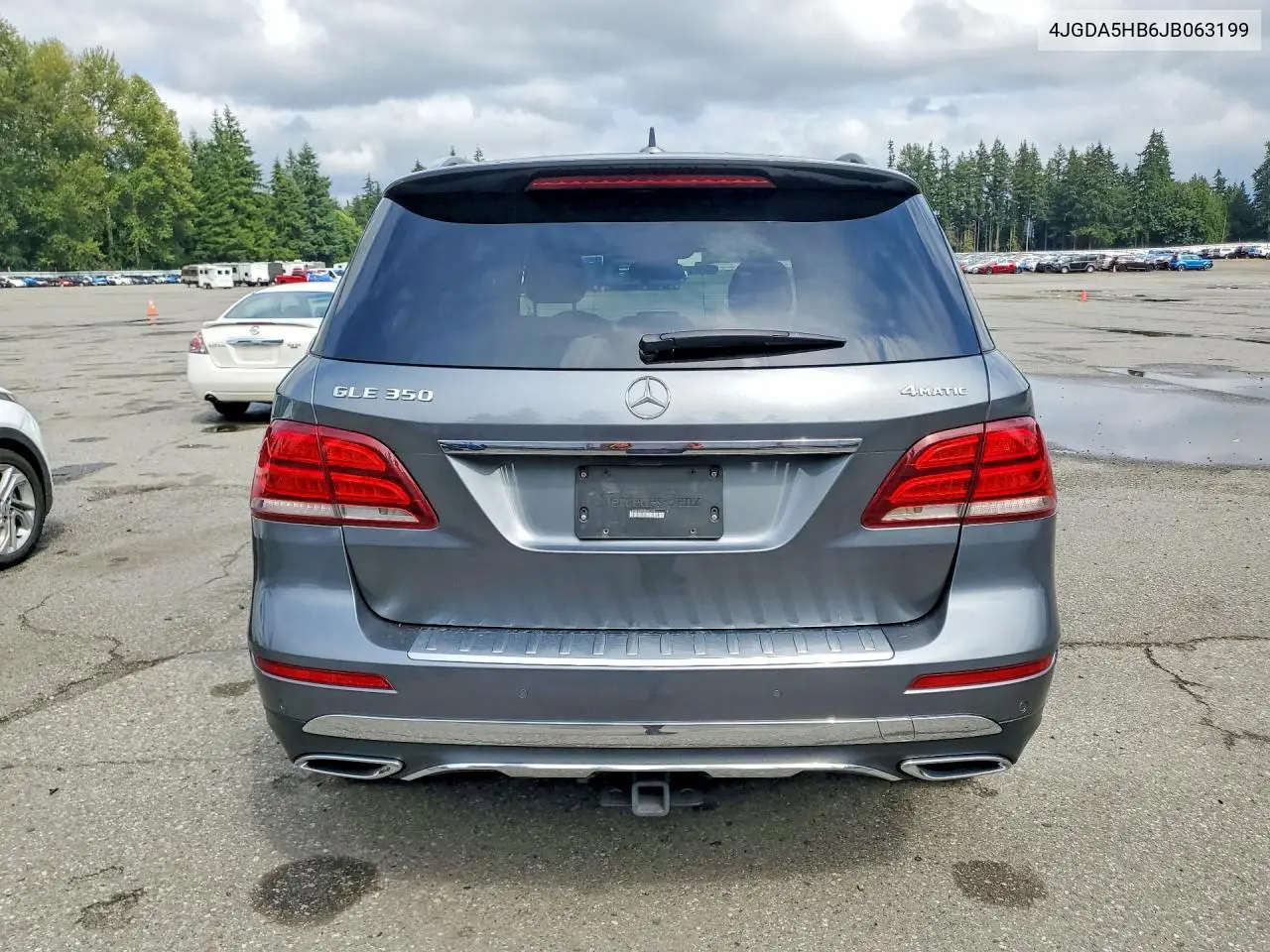 2018 Mercedes-Benz Gle 350 4Matic VIN: 4JGDA5HB6JB063199 Lot: 61550366