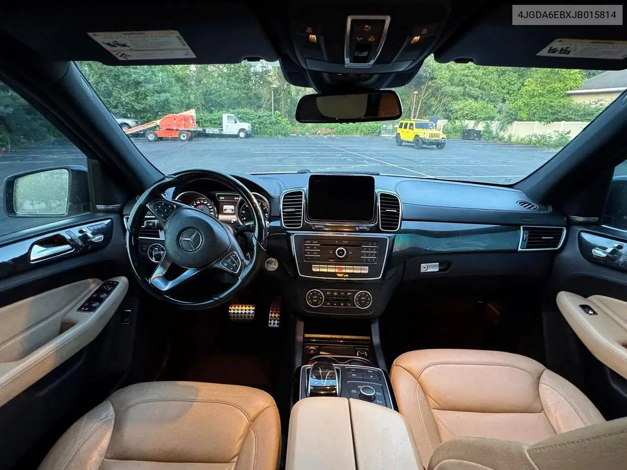 2018 Mercedes-Benz Gle 43 Amg VIN: 4JGDA6EBXJB015814 Lot: 61662186