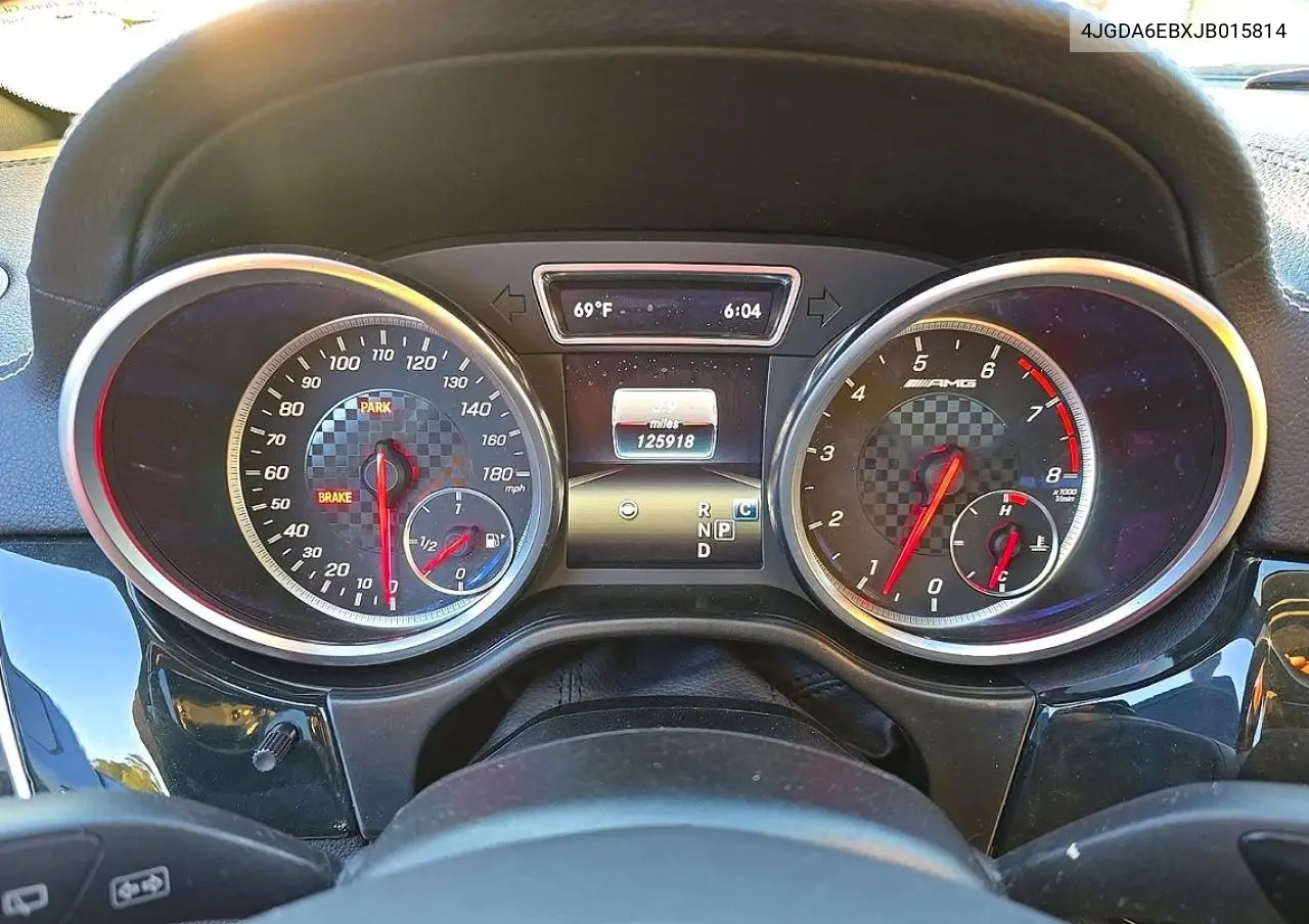 2018 Mercedes-Benz Gle 43 Amg VIN: 4JGDA6EBXJB015814 Lot: 61662186