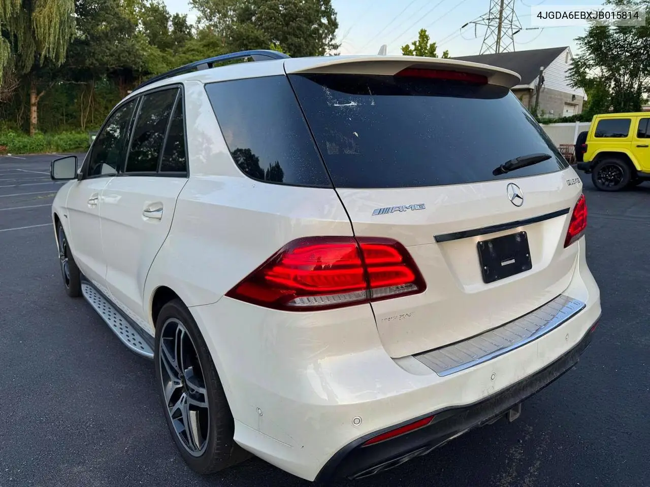 2018 Mercedes-Benz Gle 43 Amg VIN: 4JGDA6EBXJB015814 Lot: 61662186