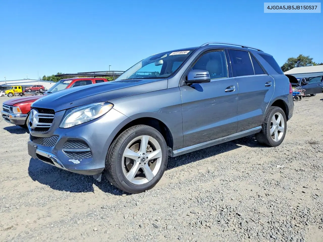 2018 Mercedes-Benz Gle 350 VIN: 4JGDA5JB5JB150537 Lot: 62318656