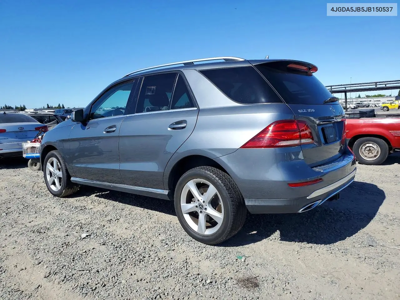 2018 Mercedes-Benz Gle 350 VIN: 4JGDA5JB5JB150537 Lot: 62318656