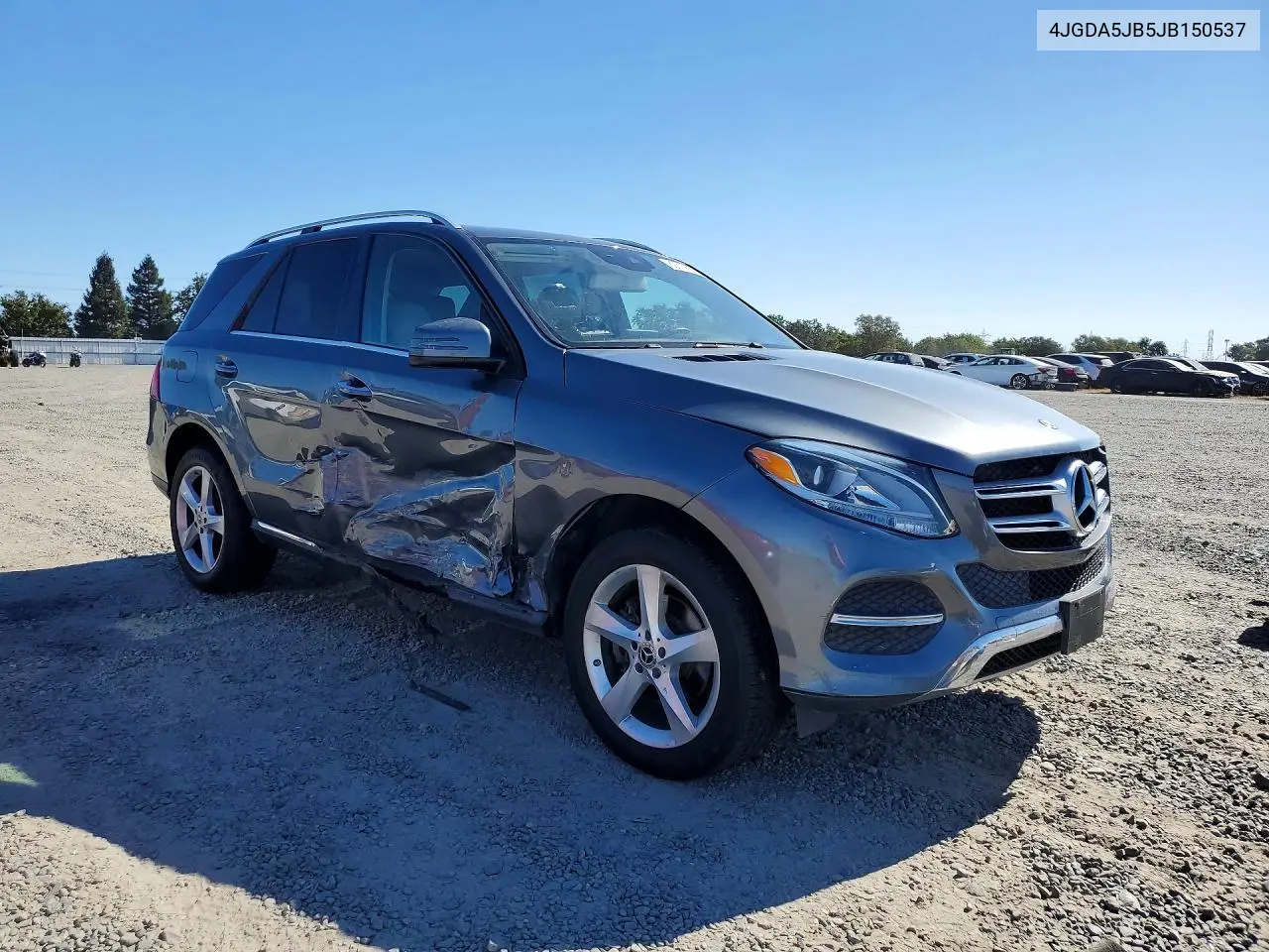 2018 Mercedes-Benz Gle 350 VIN: 4JGDA5JB5JB150537 Lot: 62318656