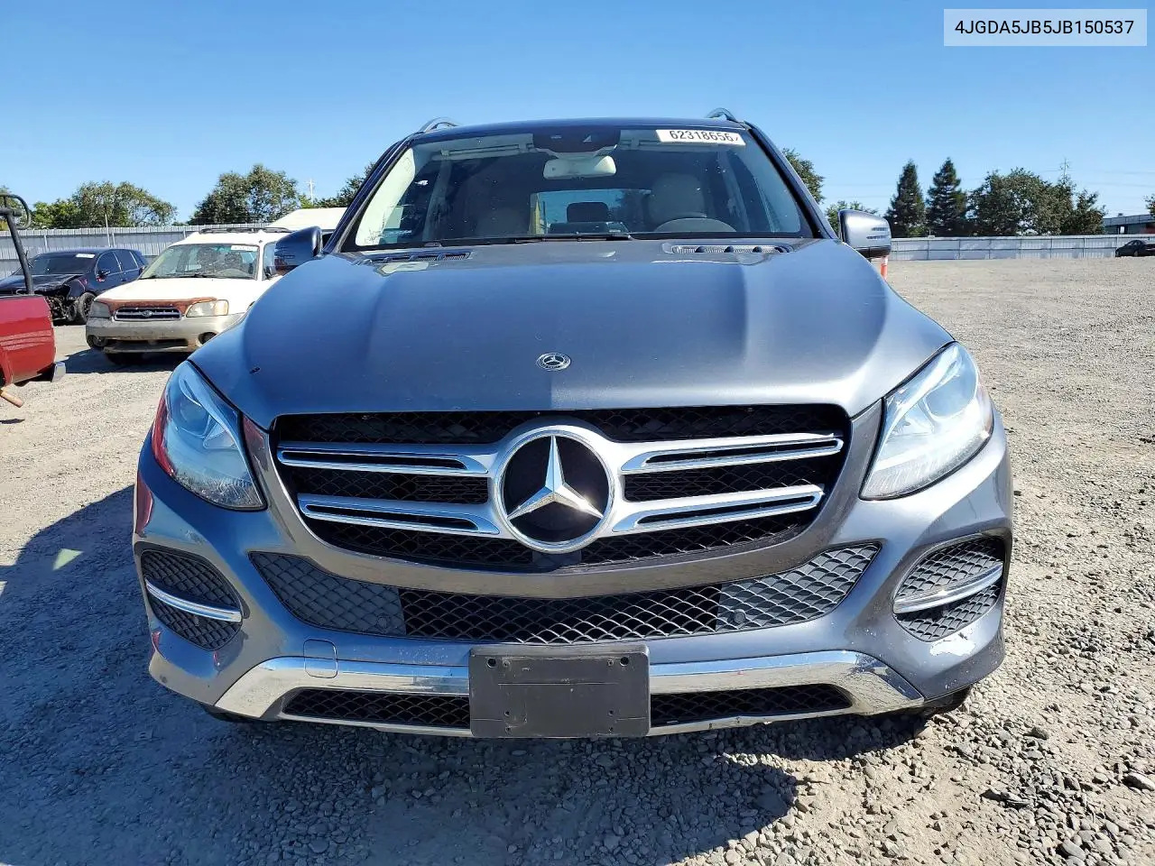2018 Mercedes-Benz Gle 350 VIN: 4JGDA5JB5JB150537 Lot: 62318656