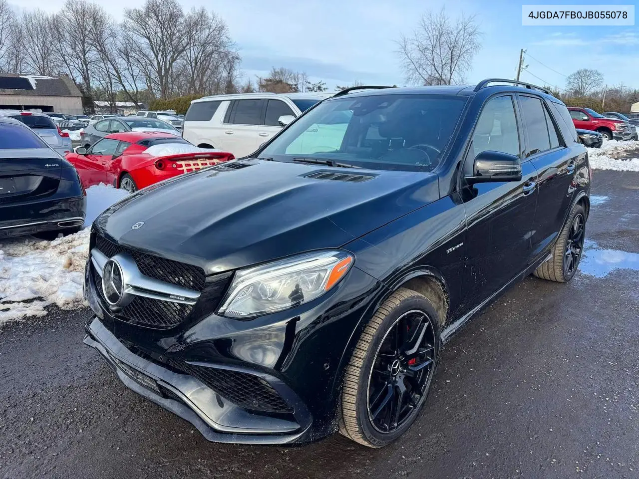 4JGDA7FB0JB055078 2018 Mercedes-Benz Gle 63 Amg-S 4Matic