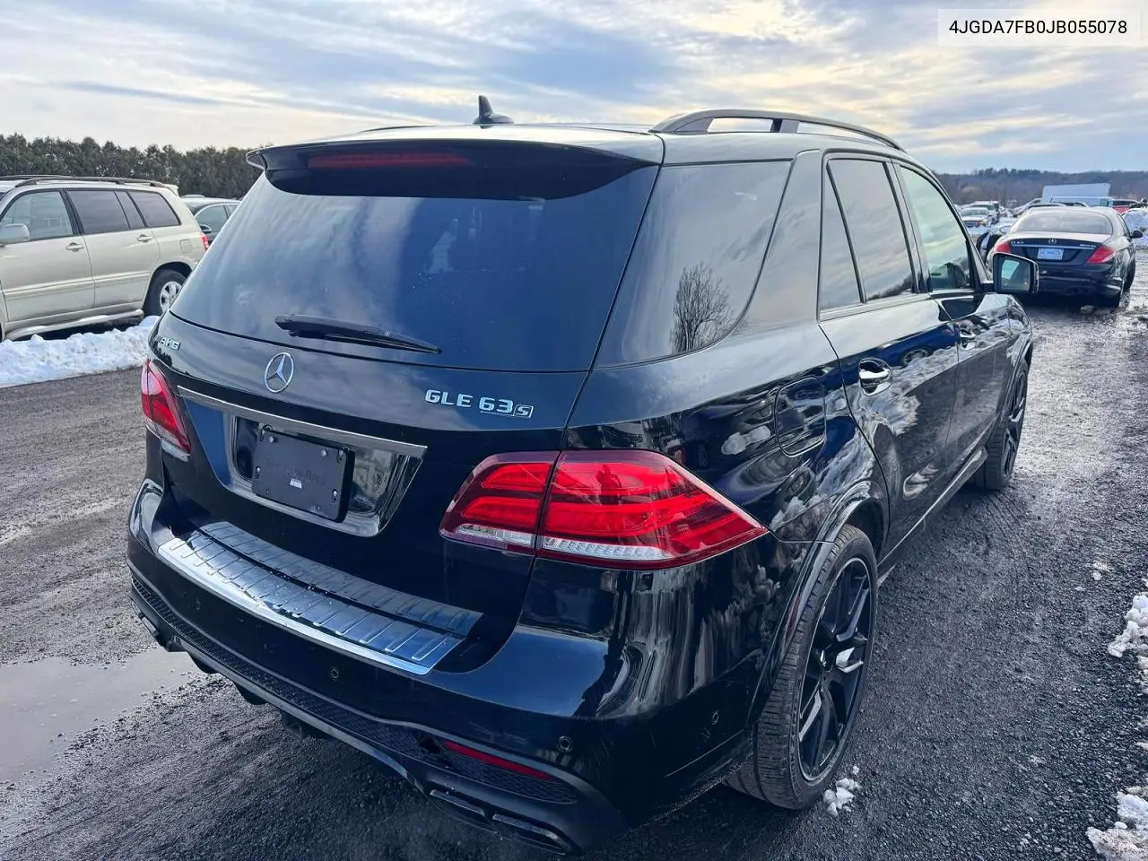 4JGDA7FB0JB055078 2018 Mercedes-Benz Gle 63 Amg-S 4Matic