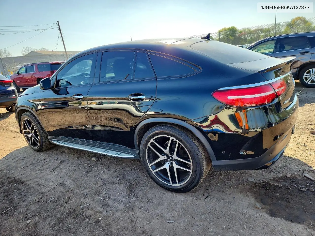 2019 Mercedes-Benz Gle Coupe 43 Amg VIN: 4JGED6EB6KA137377 Lot: 50346536