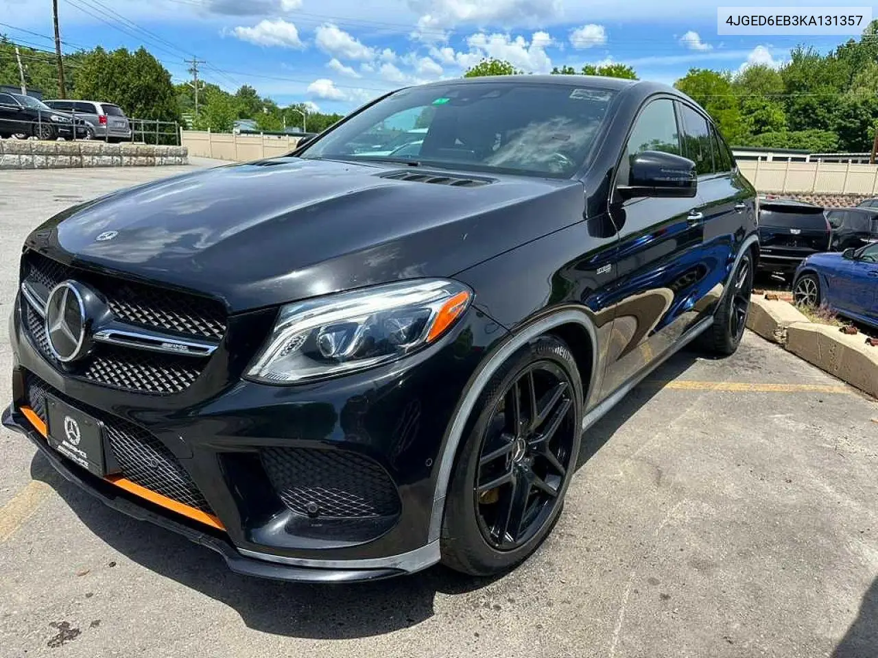 2019 Mercedes-Benz Gle Coupe 43 Amg VIN: 4JGED6EB3KA131357 Lot: 52033566
