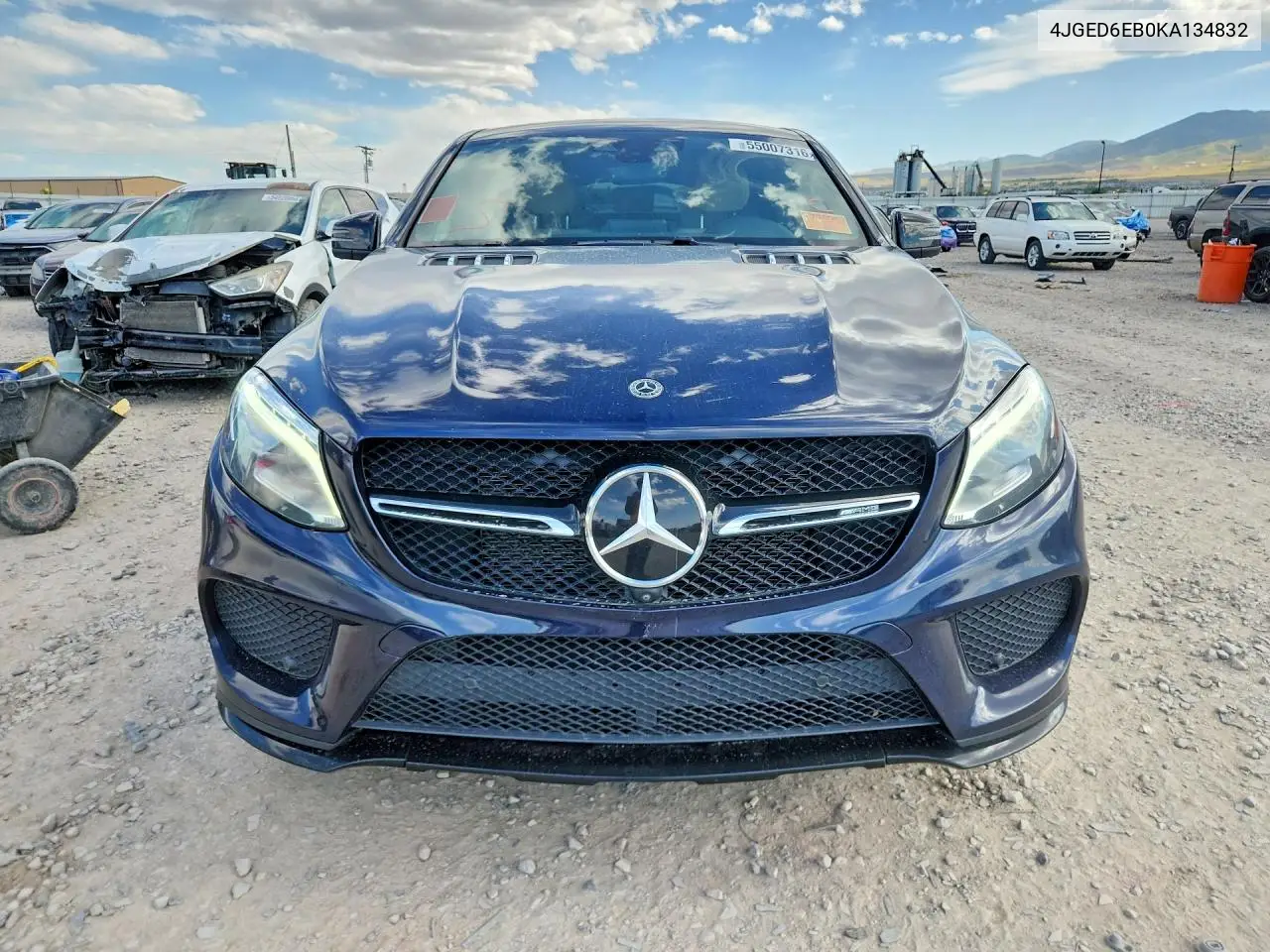 2019 Mercedes-Benz Gle Coupe 43 Amg VIN: 4JGED6EB0KA134832 Lot: 55007316