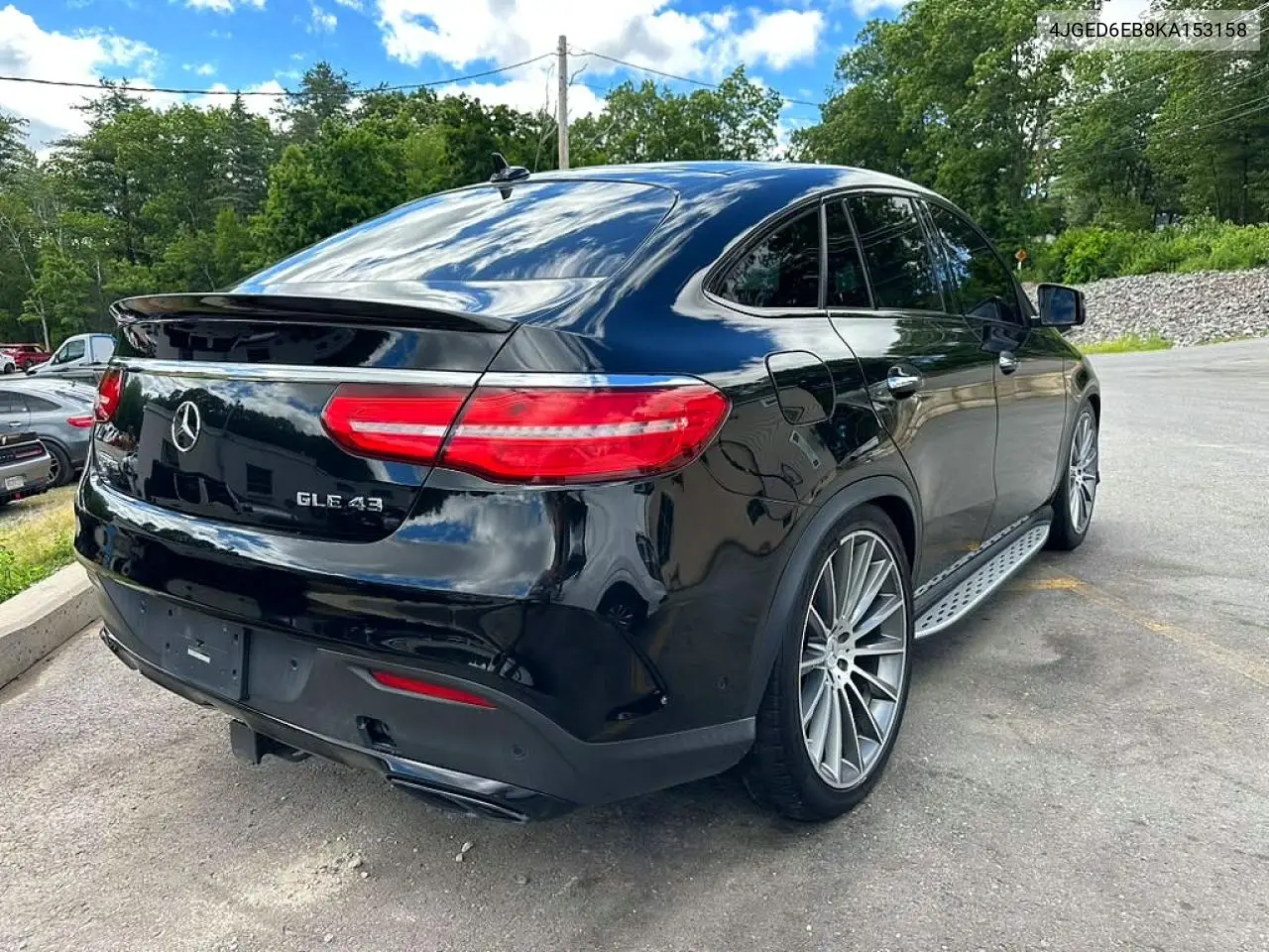 2019 Mercedes-Benz Gle Coupe 43 Amg VIN: 4JGED6EB8KA153158 Lot: 55198006