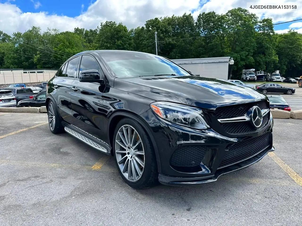 2019 Mercedes-Benz Gle Coupe 43 Amg VIN: 4JGED6EB8KA153158 Lot: 55198006