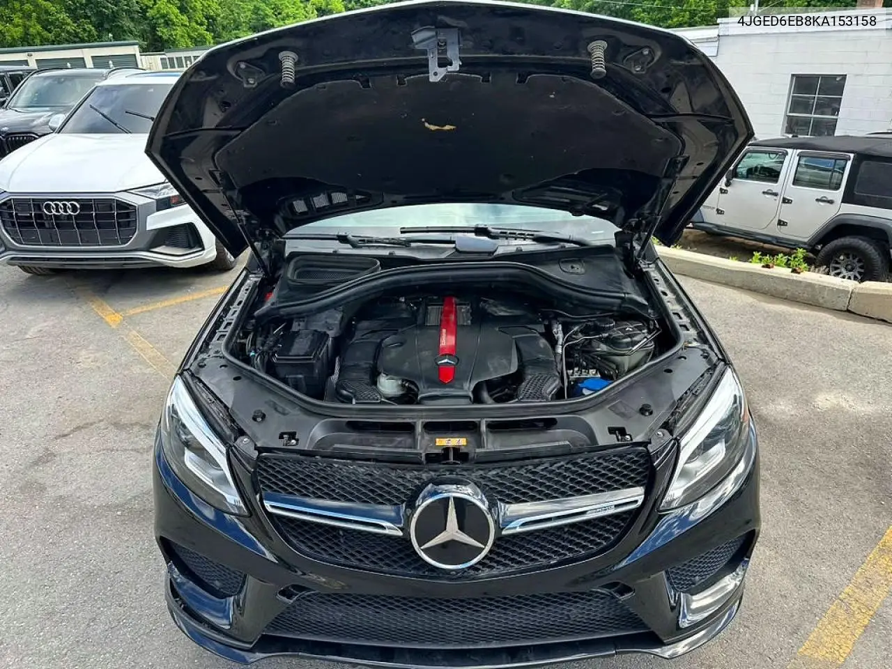 2019 Mercedes-Benz Gle Coupe 43 Amg VIN: 4JGED6EB8KA153158 Lot: 55198006