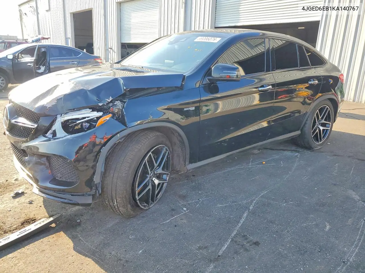 2019 Mercedes-Benz Gle Coupe 43 Amg VIN: 4JGED6EB1KA140767 Lot: 58086076