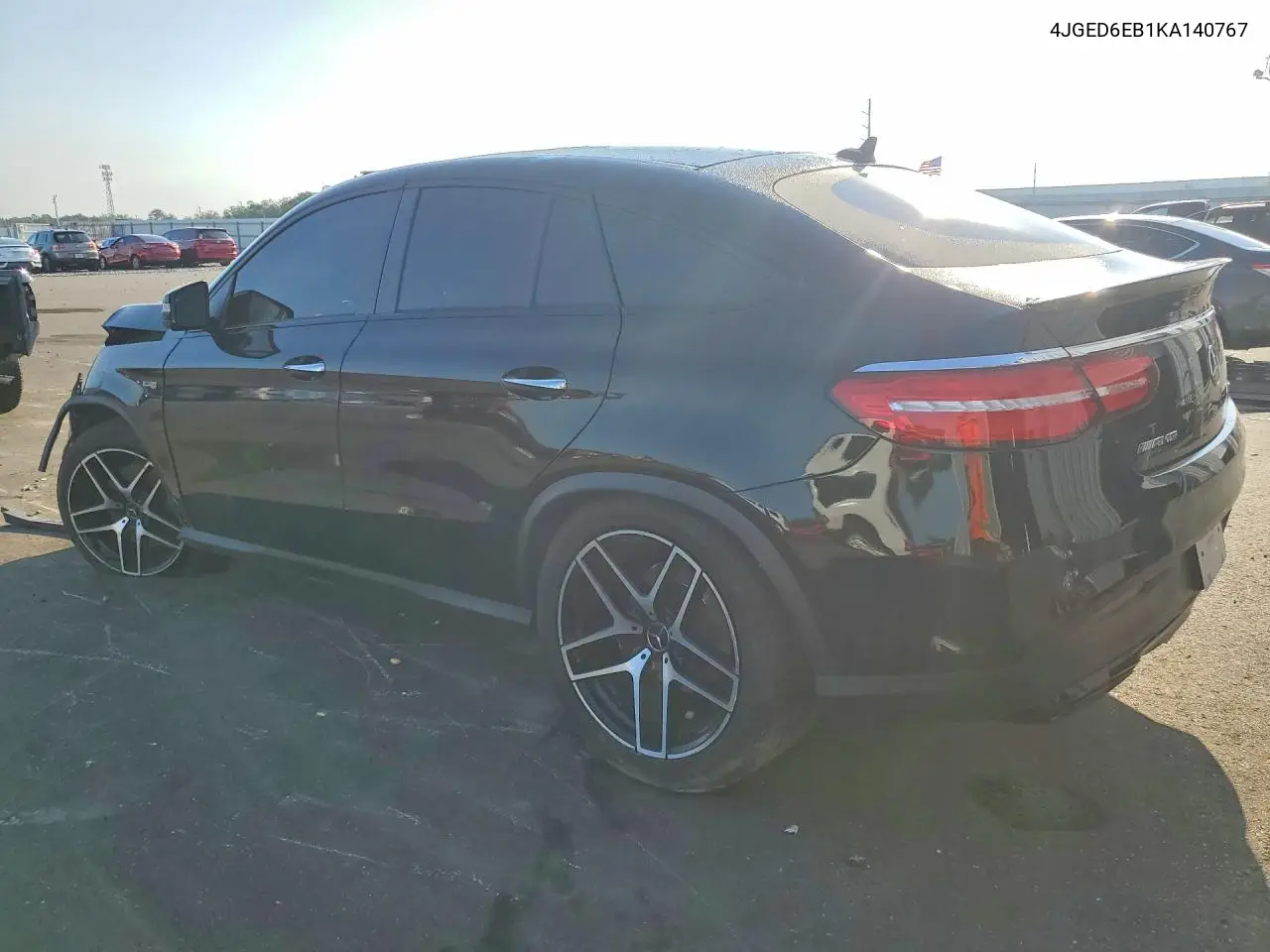 2019 Mercedes-Benz Gle Coupe 43 Amg VIN: 4JGED6EB1KA140767 Lot: 58086076