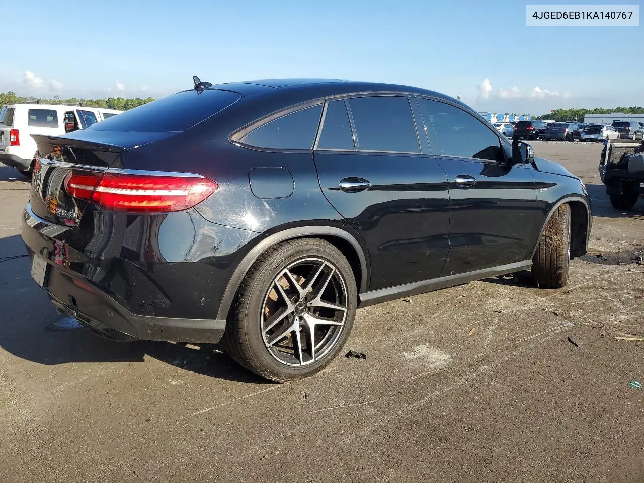 2019 Mercedes-Benz Gle Coupe 43 Amg VIN: 4JGED6EB1KA140767 Lot: 58086076