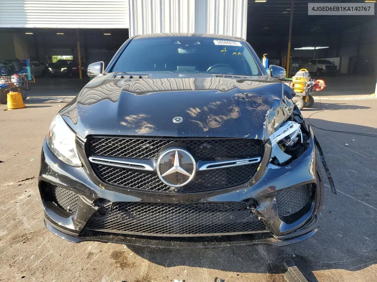 2019 Mercedes-Benz Gle Coupe 43 Amg VIN: 4JGED6EB1KA140767 Lot: 58086076